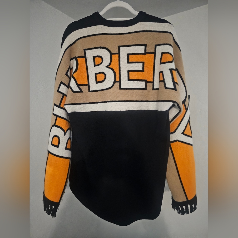 Burberry Cashmere Blend Pullover Sweater - image 3